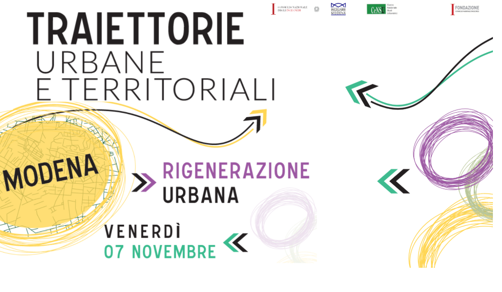 Consiglio Nazionale degli Ingnegneri – Traiettorie urbane e territoriali